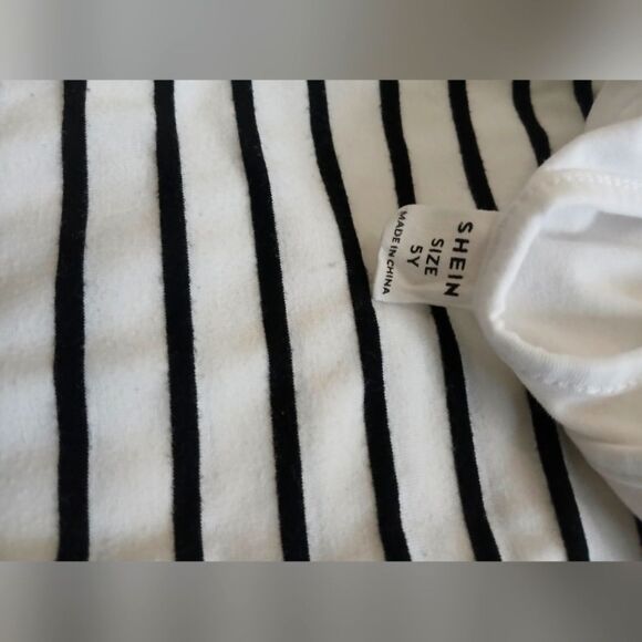 Girl Apparel Set with Stripes and Denim - Picture 11 of 13